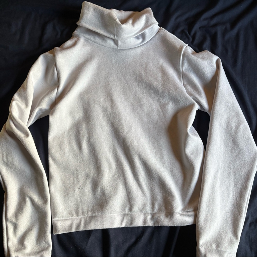 Women's White Turtleneck